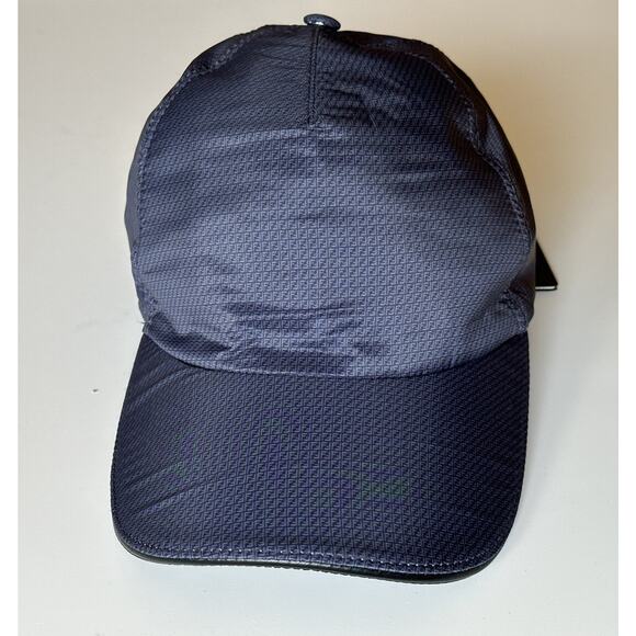 Fendi Baseball Cap Dark Blue Hat Made in Italy FXQ768 NWT $550 main image 8